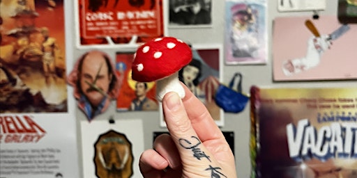 Learn Needle Felting - Make Your Own Mini Mushroom  primärbild