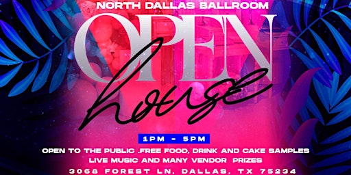 Primaire afbeelding van North Dallas Ballroom Open House
