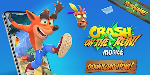 {CHEATS} Crash Bandicoot On the Run hack codes unlimited crystals primary image