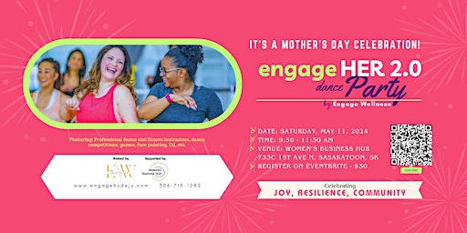 Image principale de engageHER 2.0 Dance Party for Women