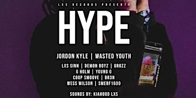 Imagem principal do evento HYPE ft. Jordon Kyle - Sioux Falls, SD - August, 9th 2024