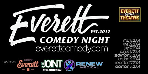 Imagem principal de Everett Comedy Night! Premier Stand-Up Comedy!