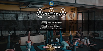 SSU x Ruuji x KOA Triple A Workout primary image