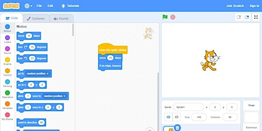 Scratch Coding For Beginners primary image