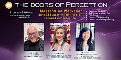 Doors of Perception MasterMind Seminar (In person/webinar) primary image