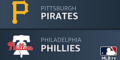 Pittsburgh Pirates at Philadelphia Phillies primary image