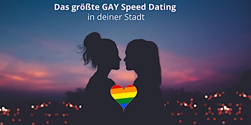 Imagem principal do evento Frankfurts größtes Gay  Speed Dating Event für Männer/Frauen (40-55 Jahre)