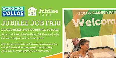 Jubilee Job Fair primary image