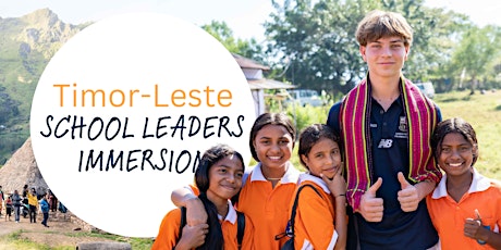 Timor-Leste School Leaders Immersion | Online Information Session