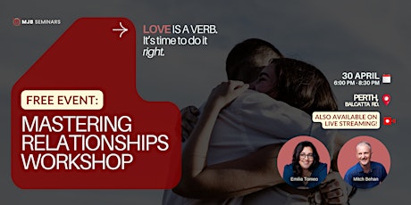 Master Relationships Workshop