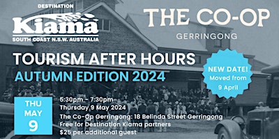 Tourism After Hours - NEW DATE Autumn  2024 Networking Event primary image