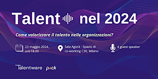 Imagem principal do evento Talento nel 2024: tra imprese, università e sport