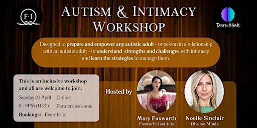 Imagem principal de Autism & Intimacy Workshop