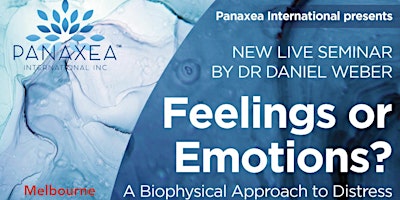 Imagen principal de Feelings or Emotions? A Biophysical Approach to Distress   -  Melbourne