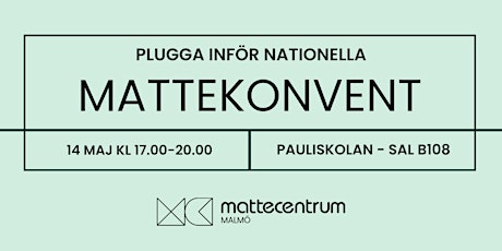 Mattekonvent VT24 Malmö - Gymnasiet