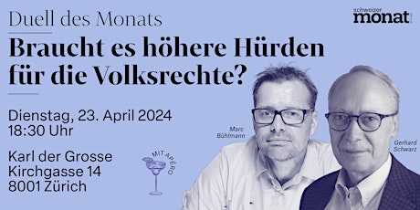 Braucht es höhere Hürden für die Volksrechte?