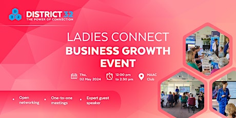 District32 Ladies Business Growth Event - Perth  - Thu 02 May