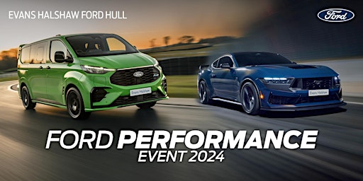 Imagem principal do evento Ford Performance Event 2024!