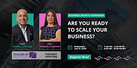 Scaling Up Business Growth Workshop