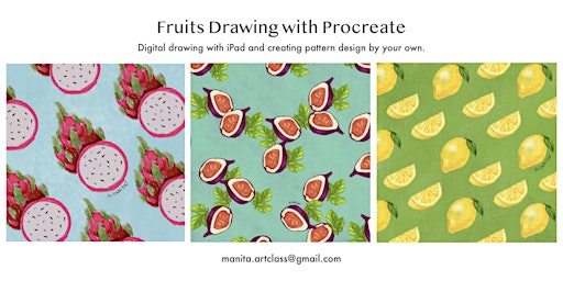 Imagem principal do evento Fruits Drawing with Procreate