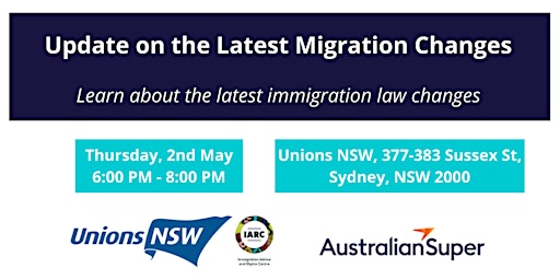 Imagem principal do evento Update on the Latest Migration Changes