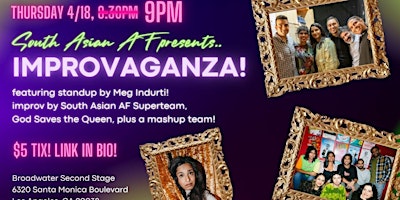 South Asian AF presents.. Improvaganza!!! primary image