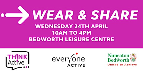 Bedworth Leisure Centre Think Active Wear & Share