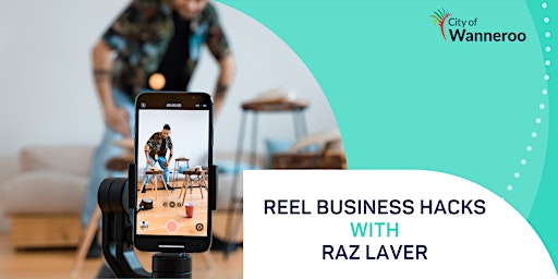 Imagem principal do evento REEL BUSINESS HACKS with Raz Laver