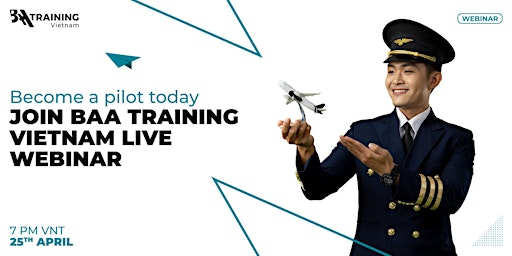 Hauptbild für Webinar: Take Off and Ready To Be A Professional Pilot