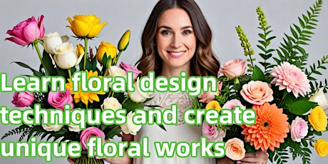 Learn floral design techniques and create unique floral works