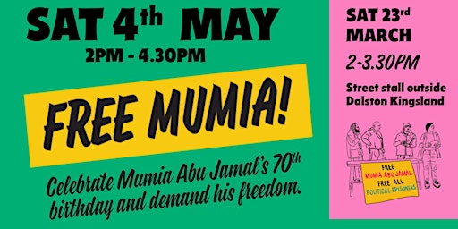 Free Mumia and all political prisoners! primary image