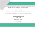 South West & Wales Dementia CEN - Virtual Half Day Study Event  primärbild