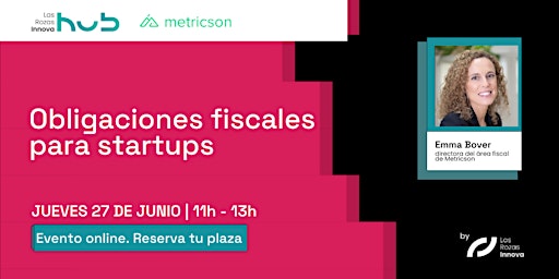 Imagem principal do evento Obligaciones fiscales para startups