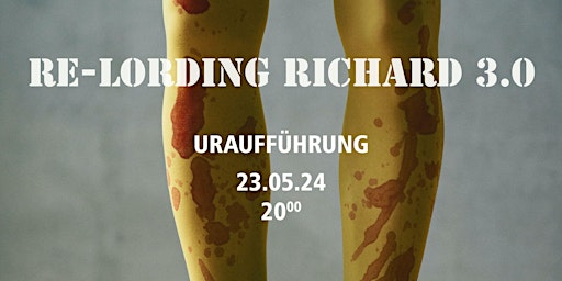 Hauptbild für RE - LORDING RICHARD 3.0