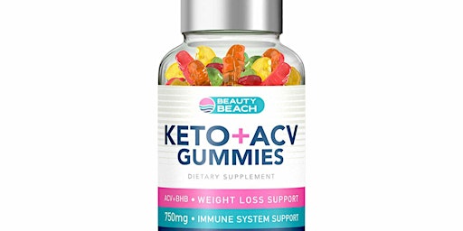 Imagem principal do evento Beauty Beach Keto Gummies Australia For Weight Loss