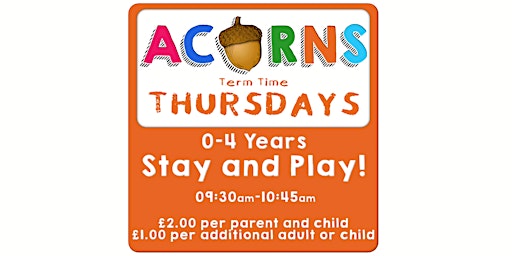 Acorns stay and play toddler group primary image