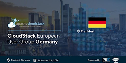 Imagem principal do evento CloudStack European User Group Germany