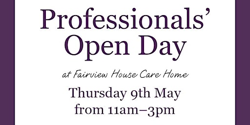 Professional's Open Day primary image