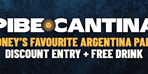 Primaire afbeelding van Pibe Cantina x Bondi Lines Discounted Entry & Free Drink