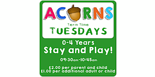 Acorns stay and play toddler group primary image