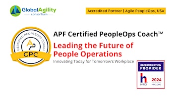 Imagen principal de APF Certified PeopleOps Coach™ (APF CPC™) | Aug 20-Aug 23 , 2024