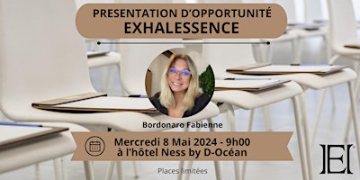 Imagem principal do evento Présentation d'opportunité EXHALESSENCE - Île de La Réunion