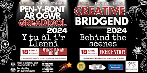 Imagem principal do evento Pen-y-bont ar Ogwr Greadigol 2024 /   Creative Bridgend 2024