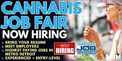 Primaire afbeelding van Cannabis Job Fair May 30, 2024