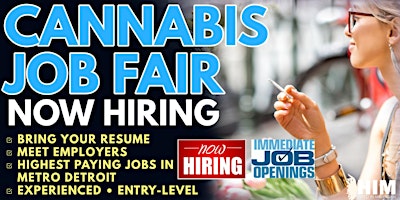 Hauptbild für Cannabis Job Fair April 25, 2024