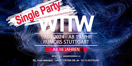 Hauptbild für Welcome to the Weekend Single Party (ab 16 Jahren)