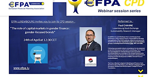 Primaire afbeelding van The Role of capital markets in Gender Finance : Gender-focused bonds