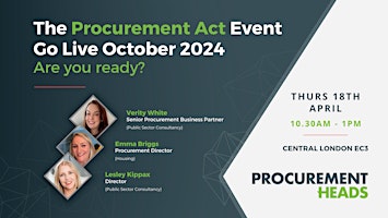 The Procurement Act | Go live October 2024 | Are you ready? primary image