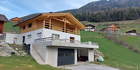 Geführte Vollholzhausbesichtigung in Ahornach - Südtirol