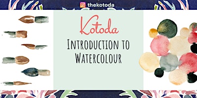 Imagem principal do evento Kotoda - Introduction to Watercolour $60pp